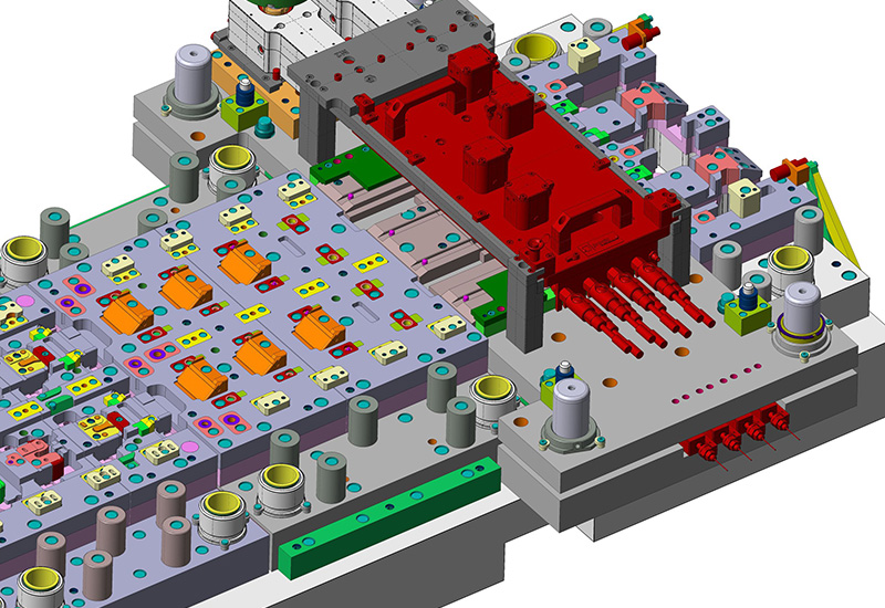 Konstruktion eines Folgeverbundwerkzeugs